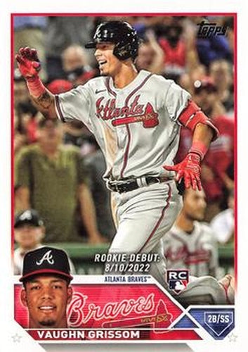 #US24 Vaughn Grissom - Atlanta Braves - 2023 Topps Update Baseball