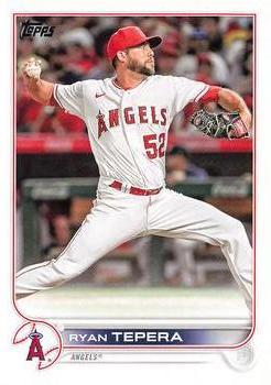 #US241 Ryan Tepera - Los Angeles Angels - 2022 Topps Update Baseball