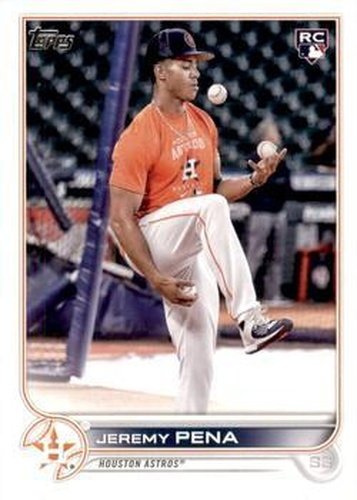 #US253b Jeremy Pena - Houston Astros - 2022 Topps Update Baseball