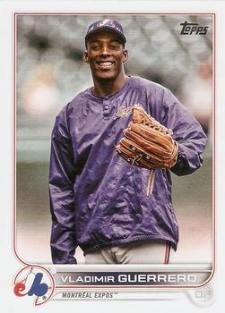 #US253c Vladimir Guerrero - Montreal Expos - 2022 Topps Update Baseball