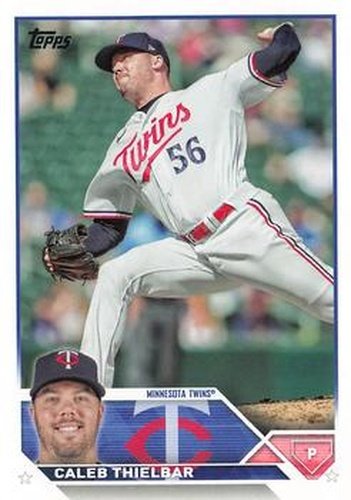 #US258 Caleb Thielbar - Minnesota Twins - 2023 Topps Update Baseball