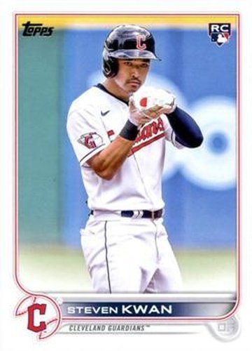 #US261b Steven Kwan - Cleveland Guardians - 2022 Topps Update Baseball