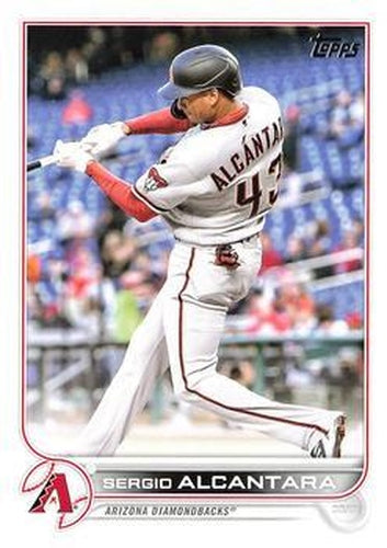 #US279 Sergio Alcantara - Arizona Diamondbacks - 2022 Topps Update Baseball
