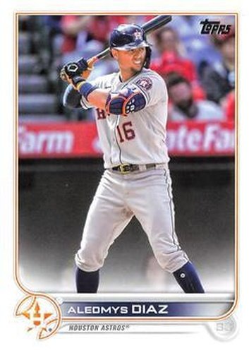 #US289 Aledmys Diaz - Houston Astros - 2022 Topps Update Baseball