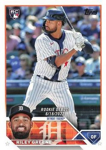 #US298 Riley Greene - Detroit Tigers - 2023 Topps Update Baseball