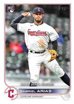 #US321 Gabriel Arias - Cleveland Guardians - 2022 Topps Update Baseball