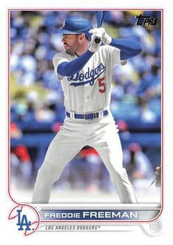 #US330 Freddie Freeman - Los Angeles Dodgers - 2022 Topps Update Baseball