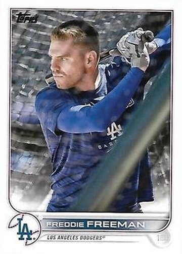 #US330c Freddie Freeman - Los Angeles Dodgers - 2022 Topps Update Baseball