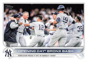 #US45 Opening Day Bronx Bash Josh Donaldson / Aaron Judge - New York Yankees - 2022 Topps Update Baseball
