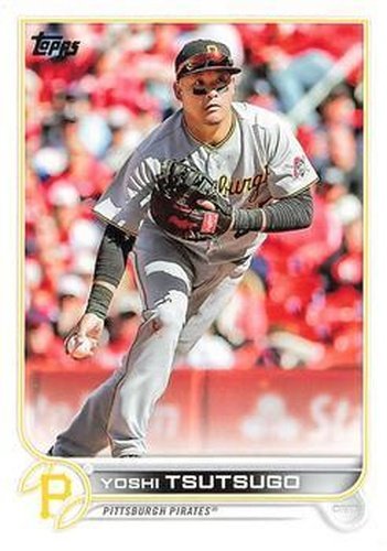 #US46 Yoshi Tsutsugo - Pittsburgh Pirates - 2022 Topps Update Baseball
