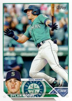 #US47 Dylan Moore - Seattle Mariners - 2023 Topps Update Baseball