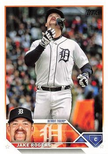 #US4 Jake Rogers - Detroit Tigers - 2023 Topps Update Baseball