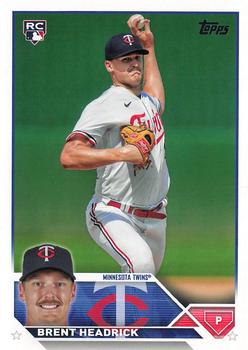 #US54 Brent Headrick - Minnesota Twins - 2023 Topps Update Baseball