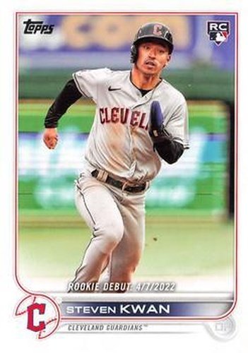 #US54 Steven Kwan - Cleveland Guardians - 2022 Topps Update Baseball
