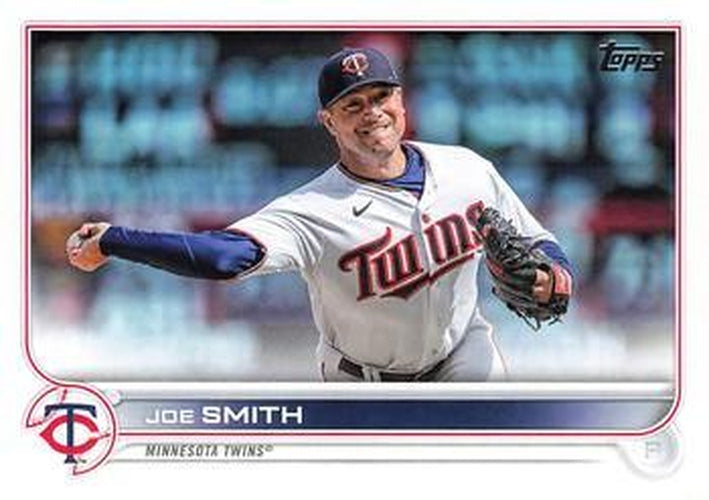 #US55 Joe Smith - Minnesota Twins - 2022 Topps Update Baseball