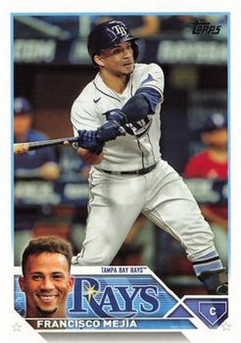 #US61 Francisco Mejía - Tampa Bay Rays - 2023 Topps Update Baseball