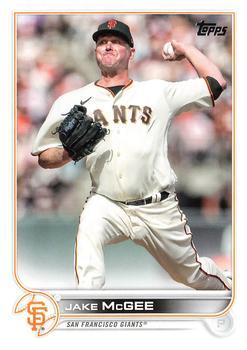 #US63 Jake McGee - San Francisco Giants - 2022 Topps Update Baseball