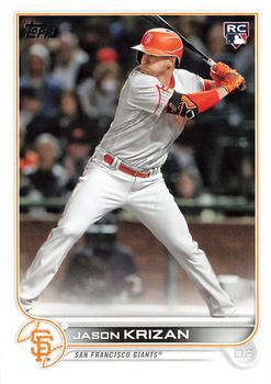#US65 Jason Krizan - San Francisco Giants - 2022 Topps Update Baseball