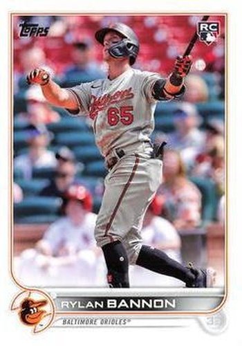 #US70 Rylan Bannon - Baltimore Orioles - 2022 Topps Update Baseball