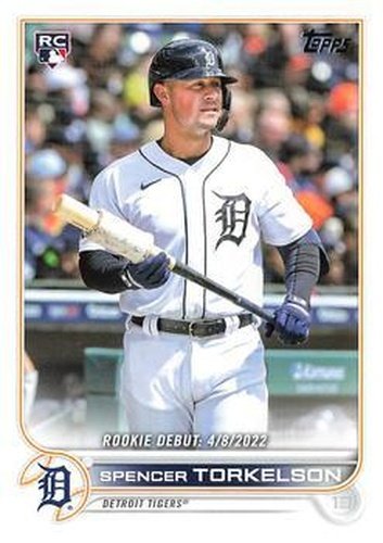 #US79 Spencer Torkelson - Detroit Tigers - 2022 Topps Update Baseball