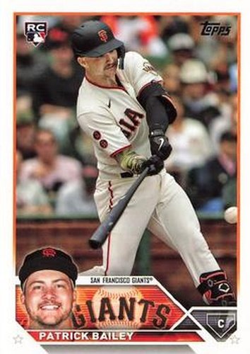 #US8 Patrick Bailey - San Francisco Giants - 2023 Topps Update Baseball