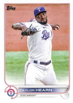 #US82 Taylor Hearn - Texas Rangers - 2022 Topps Update Baseball