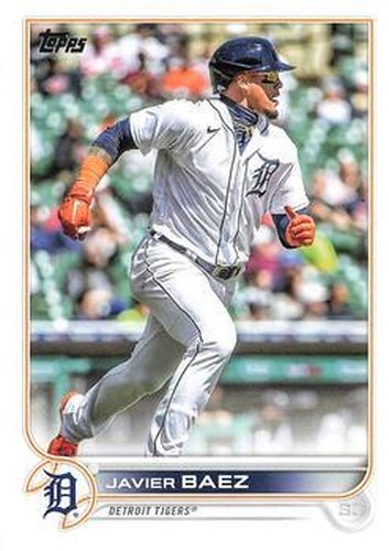 #US89 Javier Baez - Detroit Tigers - 2022 Topps Update Baseball