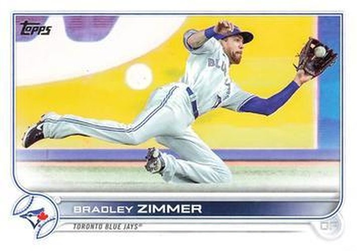 #US93 Bradley Zimmer - Toronto Blue Jays - 2022 Topps Update Baseball