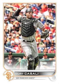 #US94 Curt Casali - San Francisco Giants - 2022 Topps Update Baseball