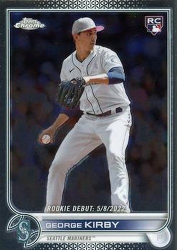 #USC101 George Kirby - Seattle Mariners - 2022 Topps Chrome Update Baseball