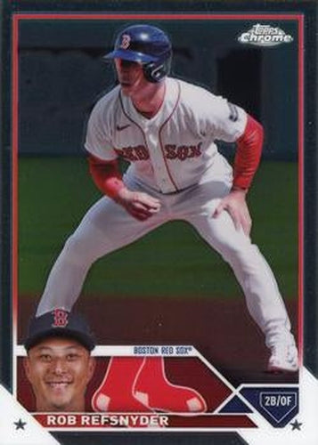 #USC111 Rob Refsnyder - Boston Red Sox - 2023 Topps Chrome Update Baseball