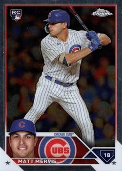 #USC112 Matt Mervis - Chicago Cubs - 2023 Topps Chrome Update Baseball