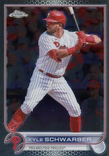 #USC121 Kyle Schwarber - Philadelphia Phillies - 2022 Topps Chrome Update Baseball