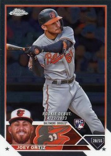 #USC122 Joey Ortiz - Baltimore Orioles - 2023 Topps Chrome Update Baseball