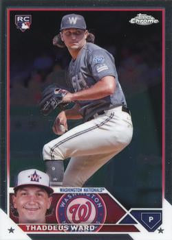 #USC126 Thaddeus Ward - Washington Nationals - 2023 Topps Chrome Update Baseball