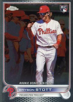 #USC128 Bryson Stott - Philadelphia Phillies - 2022 Topps Chrome Update Baseball