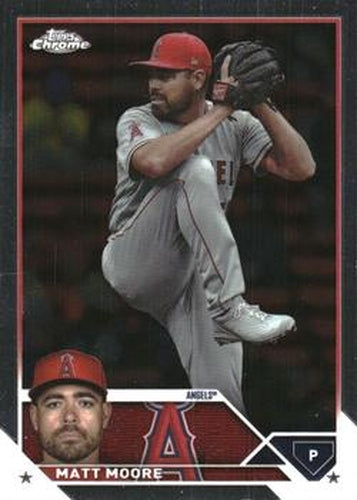 #USC133 Matt Moore - Los Angeles Angels - 2023 Topps Chrome Update Baseball