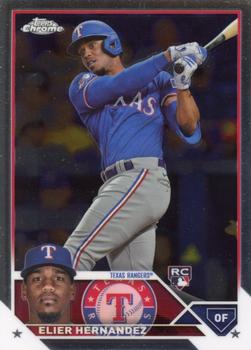 #USC135 Elier Hernandez - Texas Rangers - 2023 Topps Chrome Update Baseball
