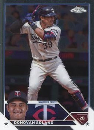 #USC146 Donovan Solano - Minnesota Twins - 2023 Topps Chrome Update Baseball