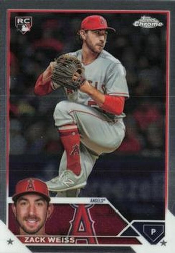 #USC155 Zack Weiss - Los Angeles Angels - 2023 Topps Chrome Update Baseball