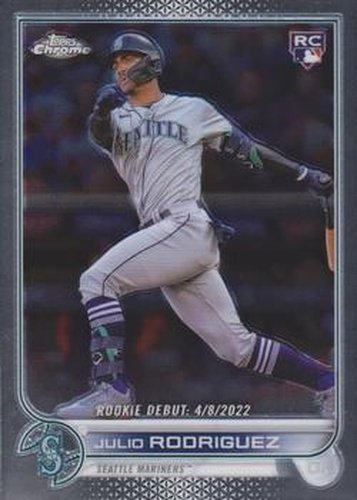 #USC165 Julio Rodriguez - Seattle Mariners - 2022 Topps Chrome Update Baseball