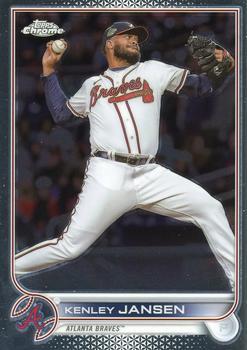 #USC166 Kenley Jansen - Atlanta Braves - 2022 Topps Chrome Update Baseball