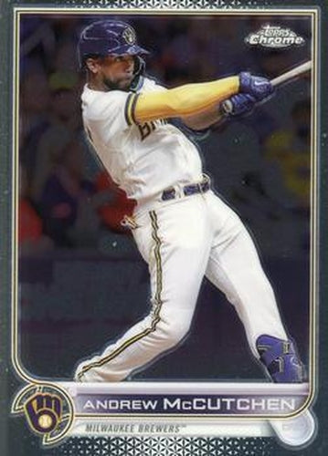 #USC167 Andrew McCutchen - Milwaukee Brewers - 2022 Topps Chrome Update Baseball