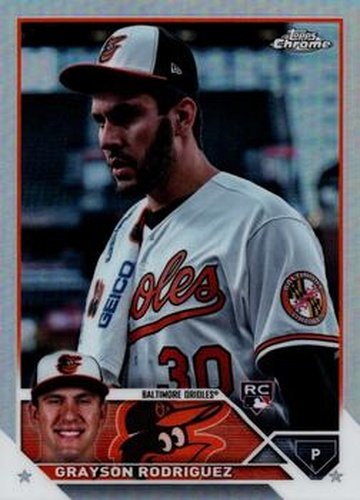 #USC16b Grayson Rodriguez - Baltimore Orioles - 2023 Topps Chrome Update Baseball