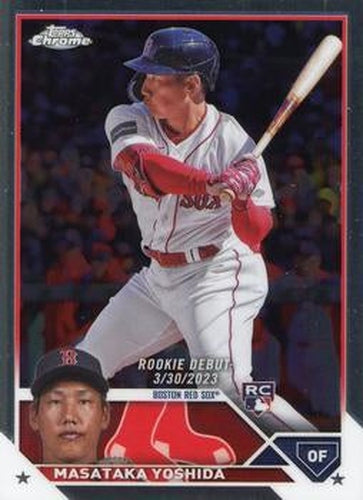 #USC174 Masataka Yoshida - Boston Red Sox - 2023 Topps Chrome Update Baseball