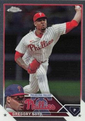#USC181 Gregory Soto - Philadelphia Phillies - 2023 Topps Chrome Update Baseball
