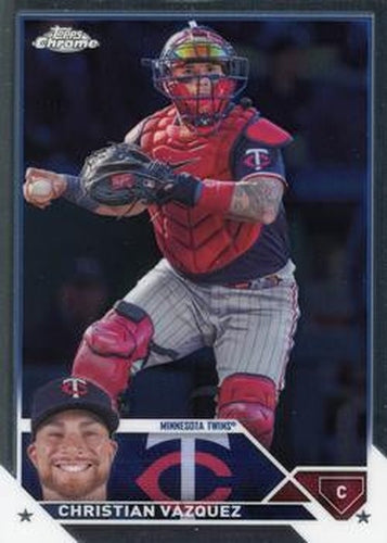 #USC190 Christian Vázquez - Minnesota Twins - 2023 Topps Chrome Update Baseball