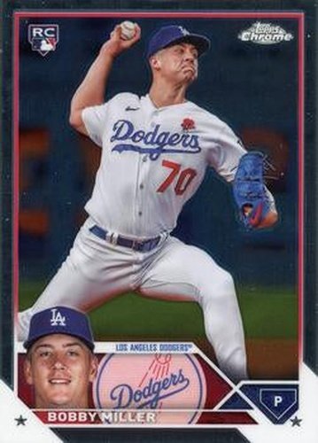 #USC192 Bobby Miller - Los Angeles Dodgers - 2023 Topps Chrome Update Baseball