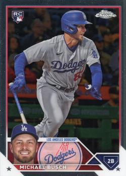 #USC204 Michael Busch - Los Angeles Dodgers - 2023 Topps Chrome Update Baseball