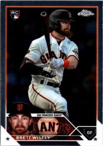 #USC214 Brett Wisely - San Francisco Giants - 2023 Topps Chrome Update Baseball